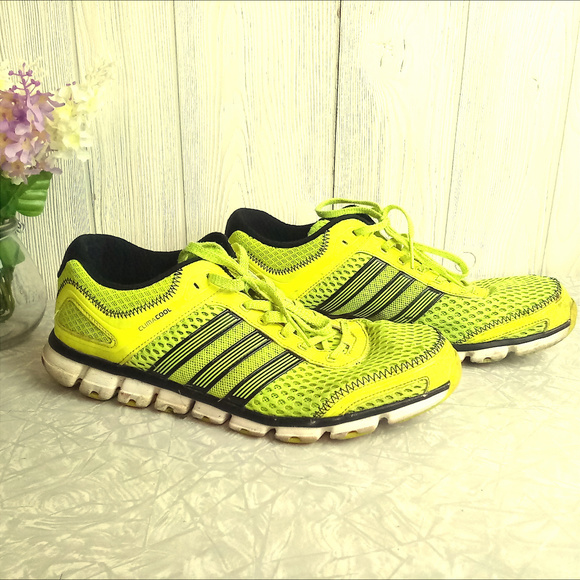 adidas climacool yellow shoes